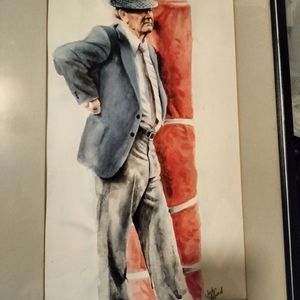John Wood Paul Bear Bryant Painting
